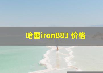 哈雷iron883 价格